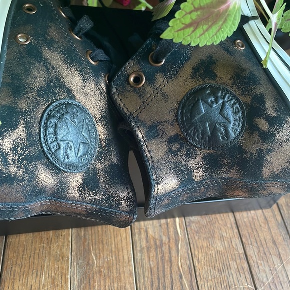 Copper and Black Converse - Picture 6 of 6